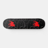Rode Pug Skateboard 2 (Horizontaal)