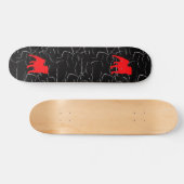 Rode Pug Skateboard 2 (Horizontaal)