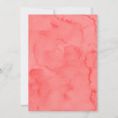 Rode Race Auto Vierde Verjaardag Kaart (Achterkant)