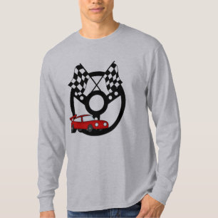Rode Race Car Tshirts en Gifts