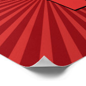 Rode Revolutionair ist Poster (Hoek)