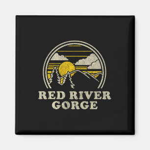 Rode Rivier Kloof Kentucky Ky T-shirt Vintage Wand Magneet