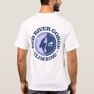Rode rivierkloof (klimmen) t-shirt