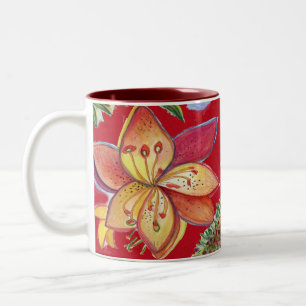Rode rode orchidee Mok