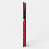 rode rode rode rode vleermuizen Case-Mate iPhone case (Achterkant/links)