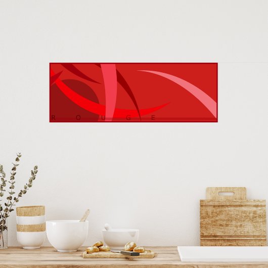 rode rog poster (Keuken)