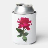 Rode roos blikjeskoeler (Blikje Voorkant)