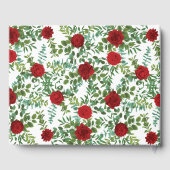 Rode Roos Bruiloft Gastenboek (Achterkant)