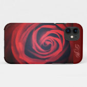 Rode Roos Close Up Case-Mate iPhone Case (Achterkant (horizontaal))