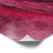 Rode roos close-up perfect poster (Hoek)