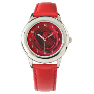 rode roos horloge