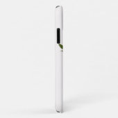 rode roos in zwarte vaas Case-Mate iPhone case (Achterkant/rechts)