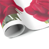 Rode roos - Red rose Cadeaupapier (Rol Hoek)