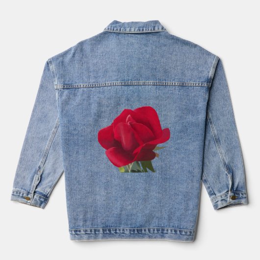 Rode roos - Rode roos Denim Jacket (Achterkant)