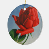 Rode Roos Roos Roos ZZwitserland Keramisch Ornament (Links)