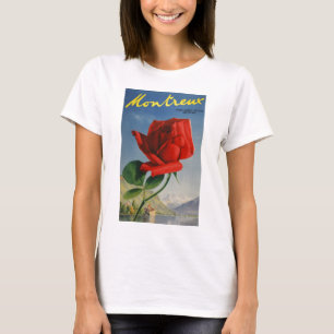 Rode Roos Roos Roos ZZwitserland T-shirt