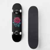 Rode Roos Skateboard (Voorkant)