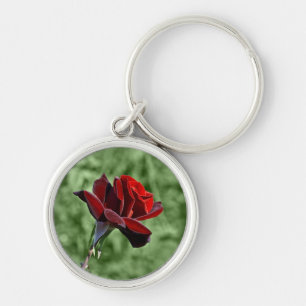 Rode Roos Sleutelhanger