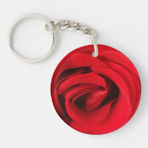 Rode Roos Sleutelhanger