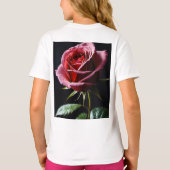 Rode roos t-shirt (Achterkant)