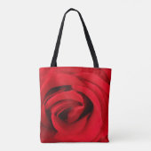 Rode Roos Tote Bag (Achterkant)