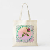 Rode Roos  Tote Bag (Achterkant)