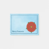 Rode Roos van Lancaster Post-it® Notes (Voorkant)