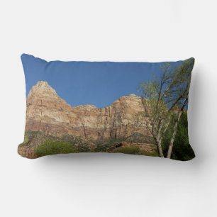 Rode rotsen bij Zion National Park-fotografie Kussen