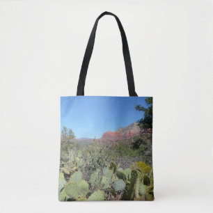 Rode Rotsen en Cactussen I Draagtas