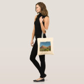 Rode rotsen in Sedona Tote Bag (Voorkant (model))