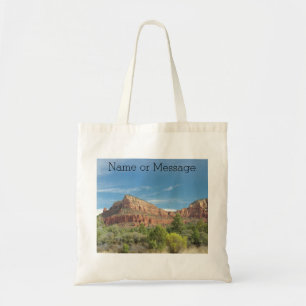Rode rotsen in Sedona Tote Bag