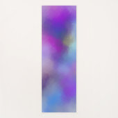 Rode roze blauwe Paarse gele Sjabloon Yogamat (Voorkant)