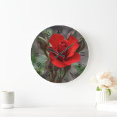 Rode roze buis grote klok (Huis)