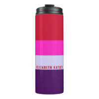 Rode, roze en Paarse streepjespatroon