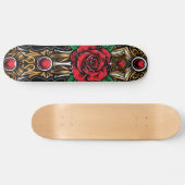 Rode roze en Rubys Skateboard (Horizontaal)