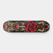 Rode roze en Rubys Skateboard (Horizontaal)