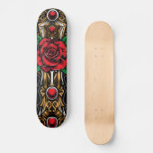 Rode roze en Rubys Skateboard (Voorkant)