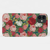  rode, roze en witte rozen Case-Mate iPhone case (Achterkant (horizontaal))