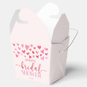 Rode Roze Harten Valentijn Bruidsfeest Bedankdoosjes (Geopend)