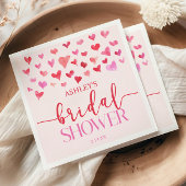 Rode Roze Harten Valentijn Bruiloft Servet