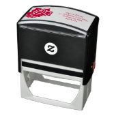 Rode roze inkt  zelfinktende stempel (Product)