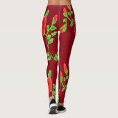 Rode roze Leggings (Achterkant)