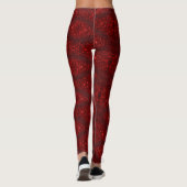 Rode roze Leggings (Achterkant)