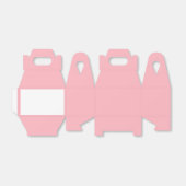 Rode Roze Party Favor Doos Bedankdoosjes (Uitgevouwen)