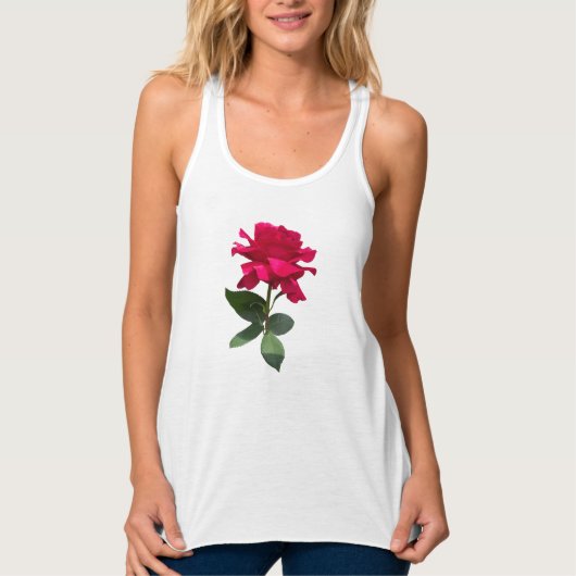 Rode roze tank (Voorkant)