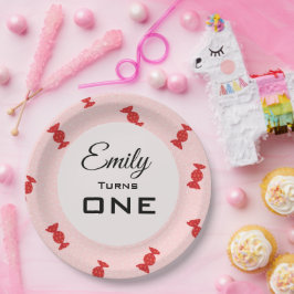 Rode & roze toffees Papier Bord