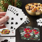 rode, roze vleermuis / melkbloemen speelkaarten (Insitu)