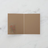 Rode rozen bedankkaart (Binnen)