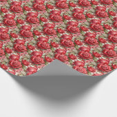Rode Rozen Cadeaupapier (Hoek)