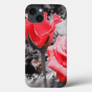 rode rozen iPhone 13 hoesje